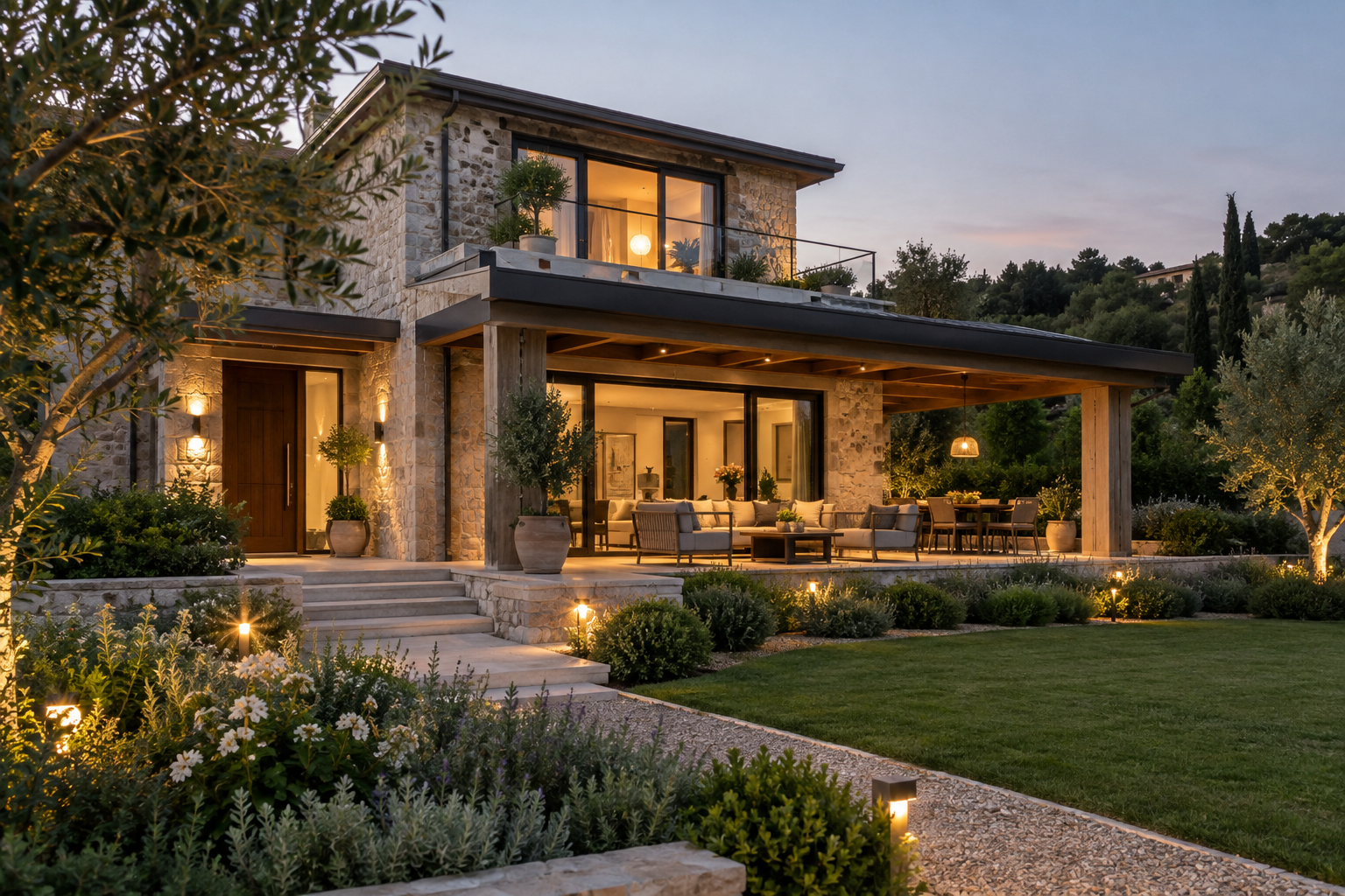 Çağdaş müstakil konut